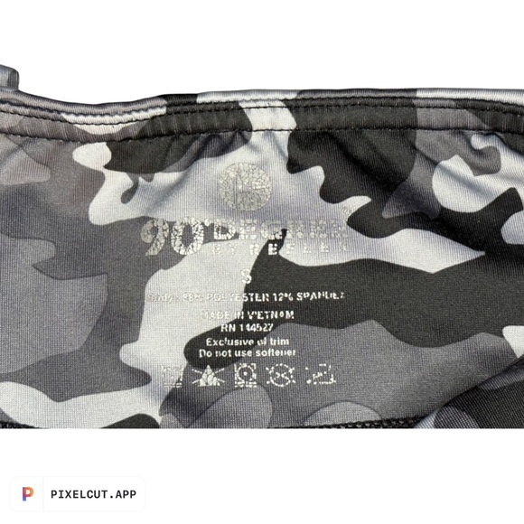 90 Degrees By Reflex | Women’s Workout Leggings | Small | Camouflage Printed - Picture 6 of 7